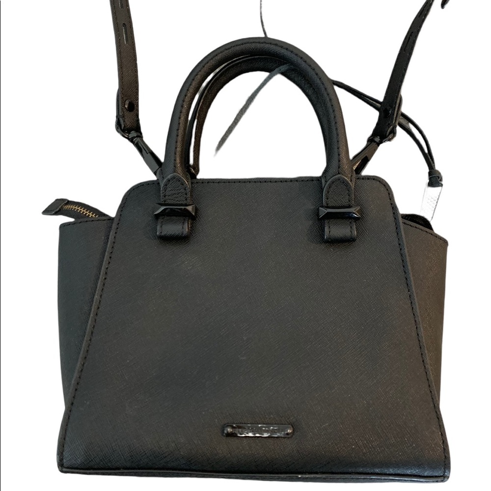 Rebecca Minkoff Mini Tote Crossbody -Black leather